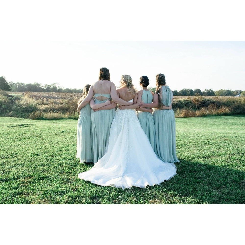 Wedding Dress Allure Romance Style 3609 - Size 14  Excellent Condition - Picture 13 of 14